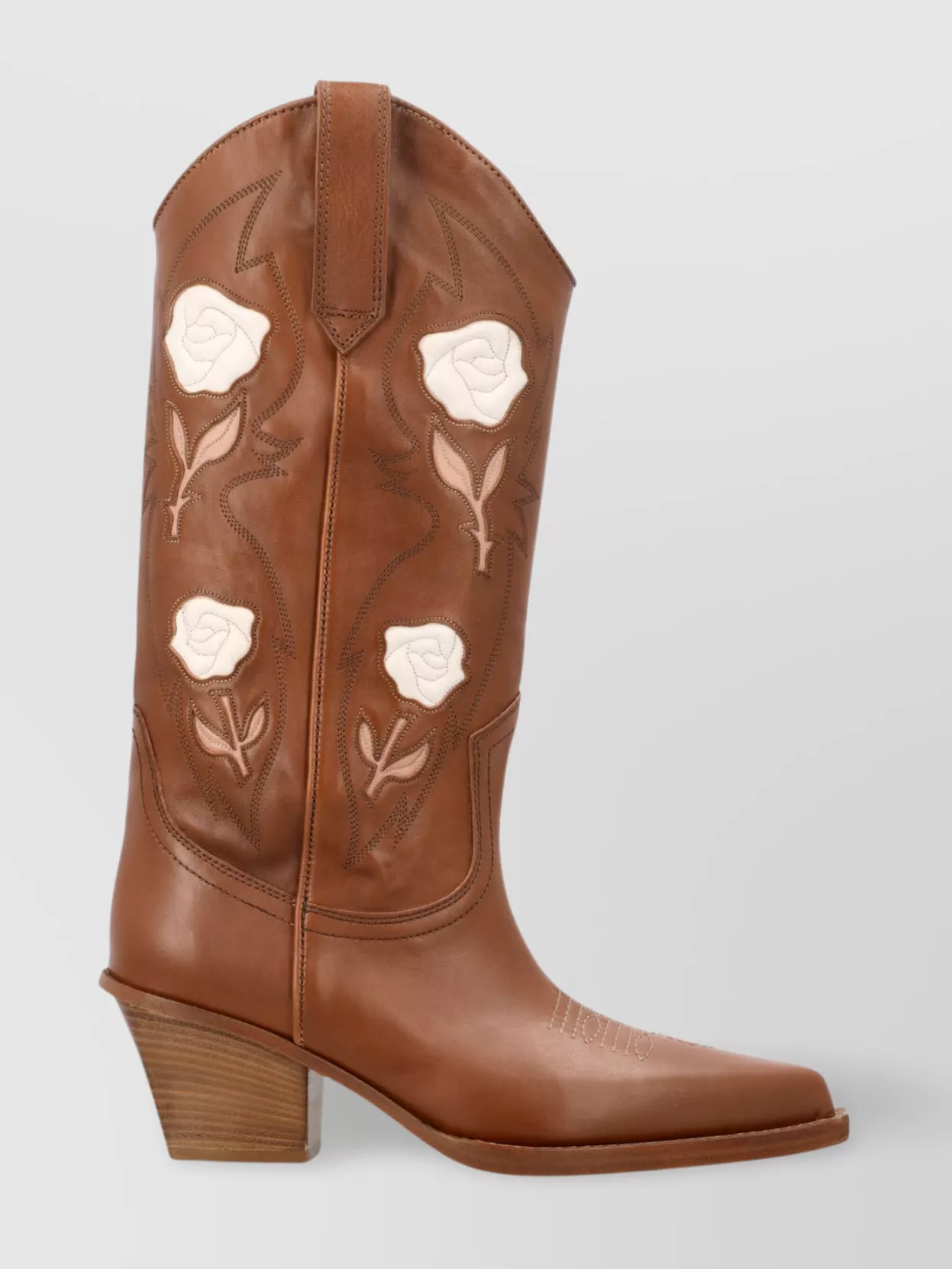 Paris Texas Rosalia Western Embroidered Mid-Calf Boot