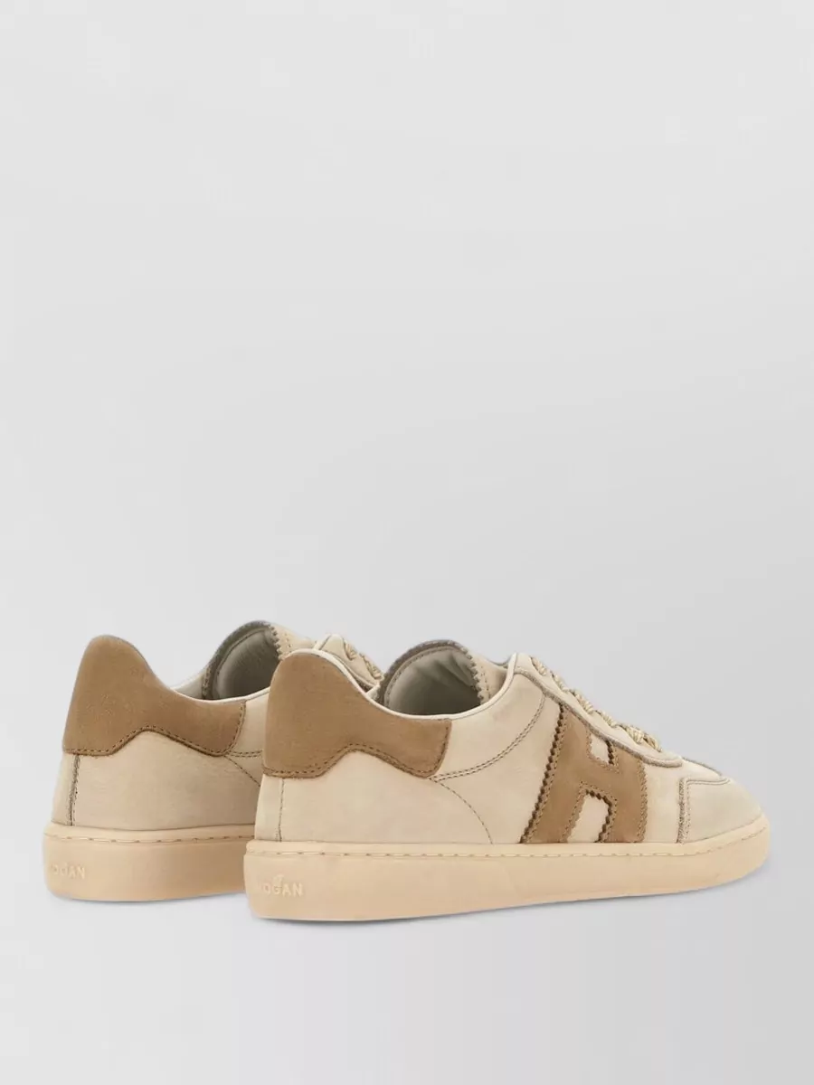 Hogan Leather Low Top Sneakers