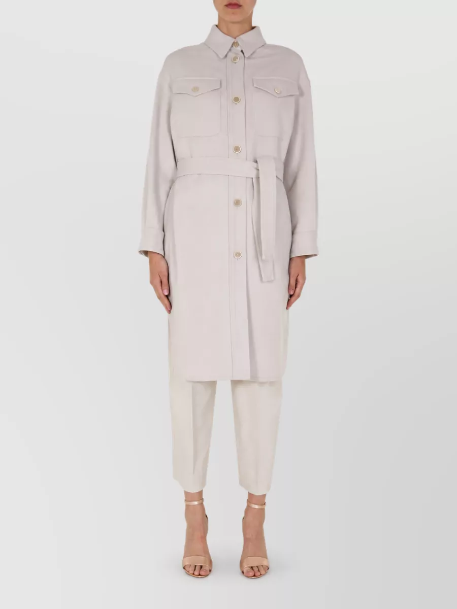Brunello Cucinelli belted coat