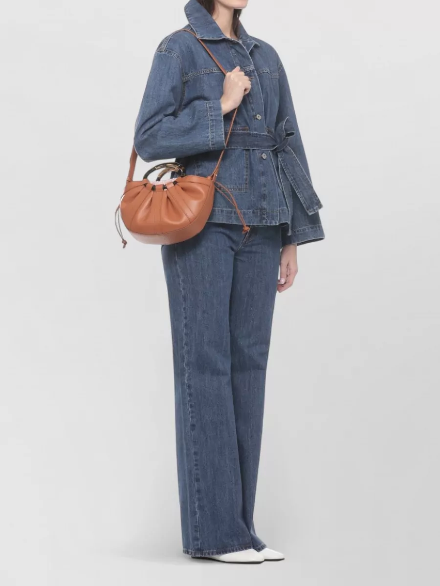 Coccinelle Leather Bucket Bag