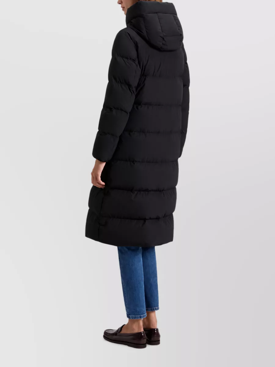 Woolrich Quilted Long Puffer Coat