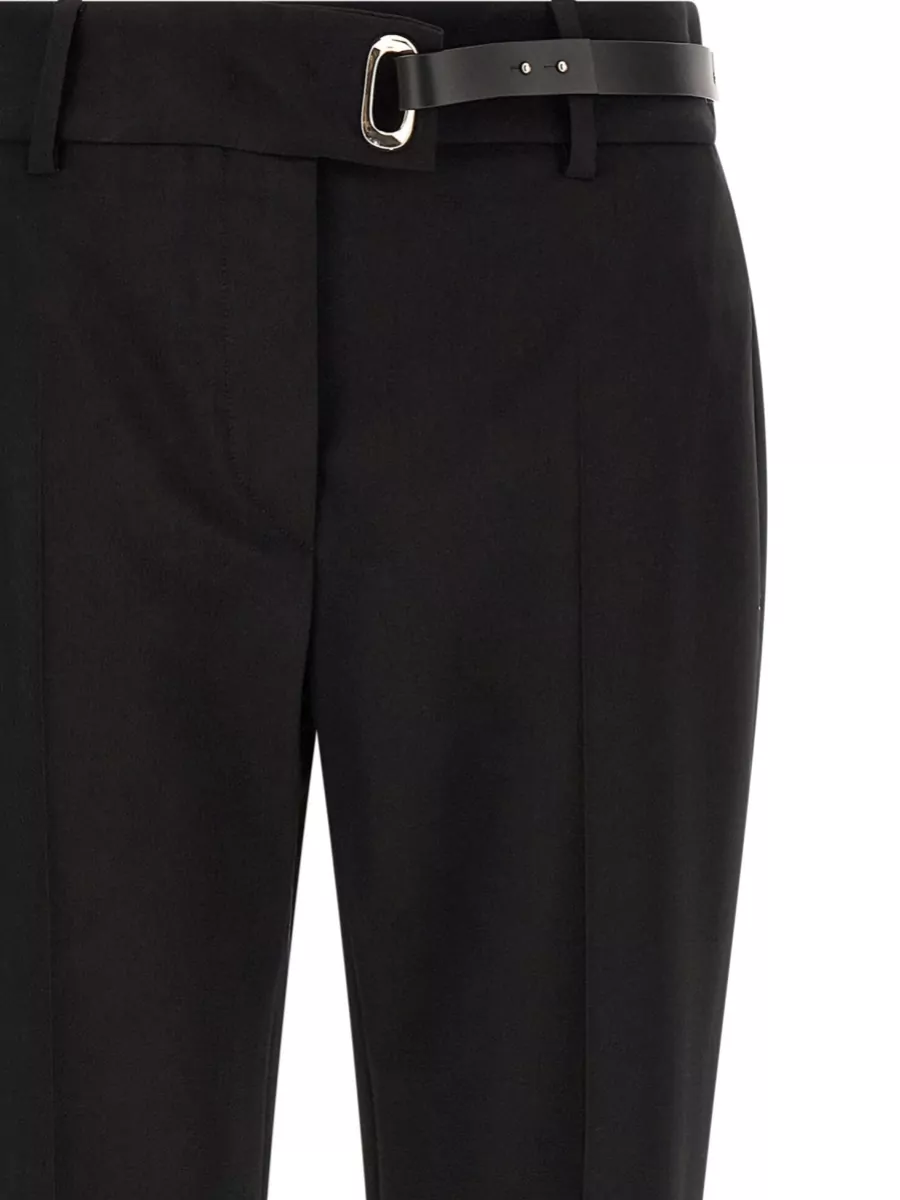 Sportmax High-Rise Cigarette Trousers