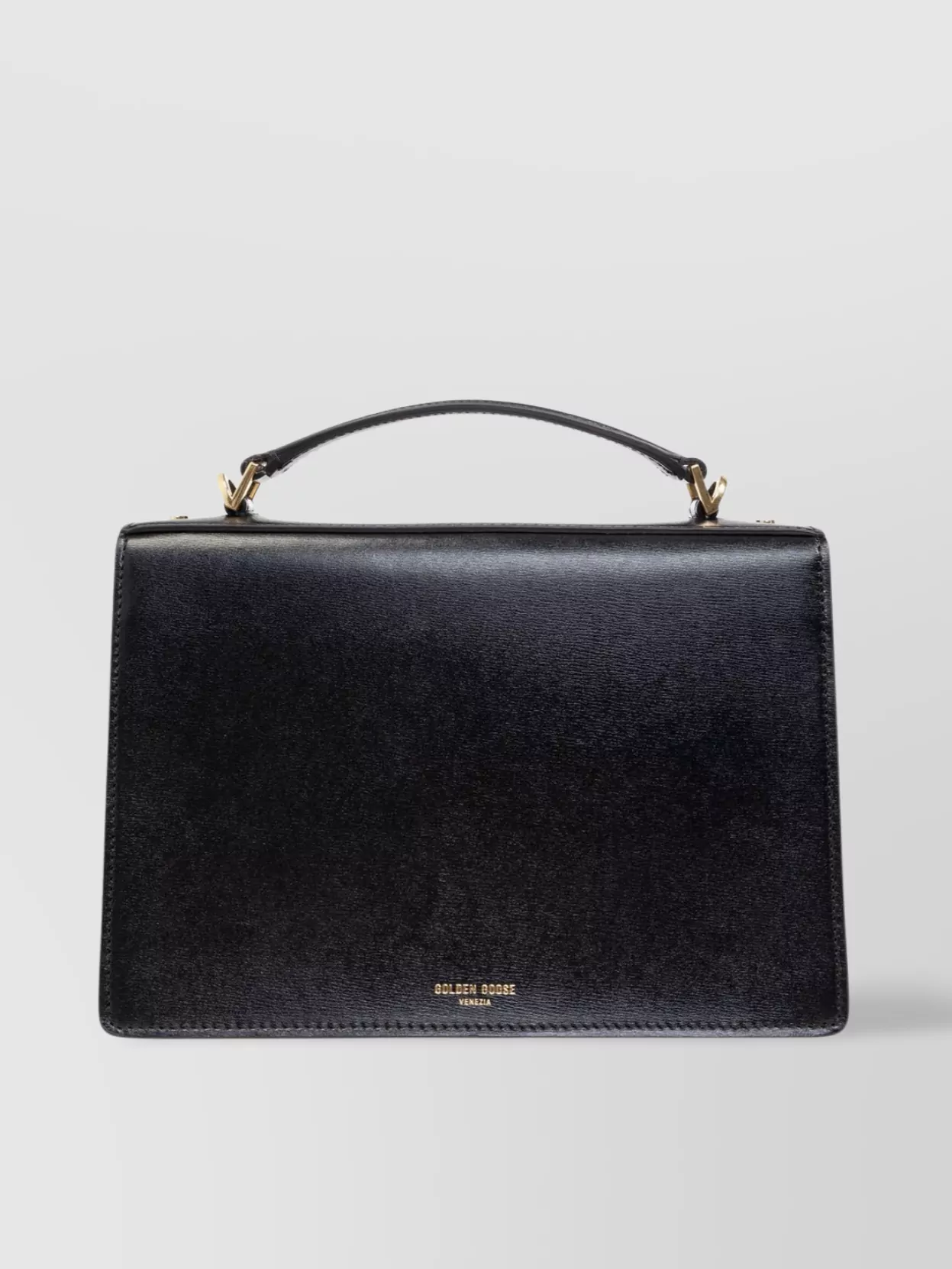Golden Goose Venezia Bag Leather Top Handle Strap