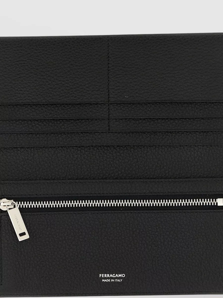 Ferragamo Leather Gancini Wallet