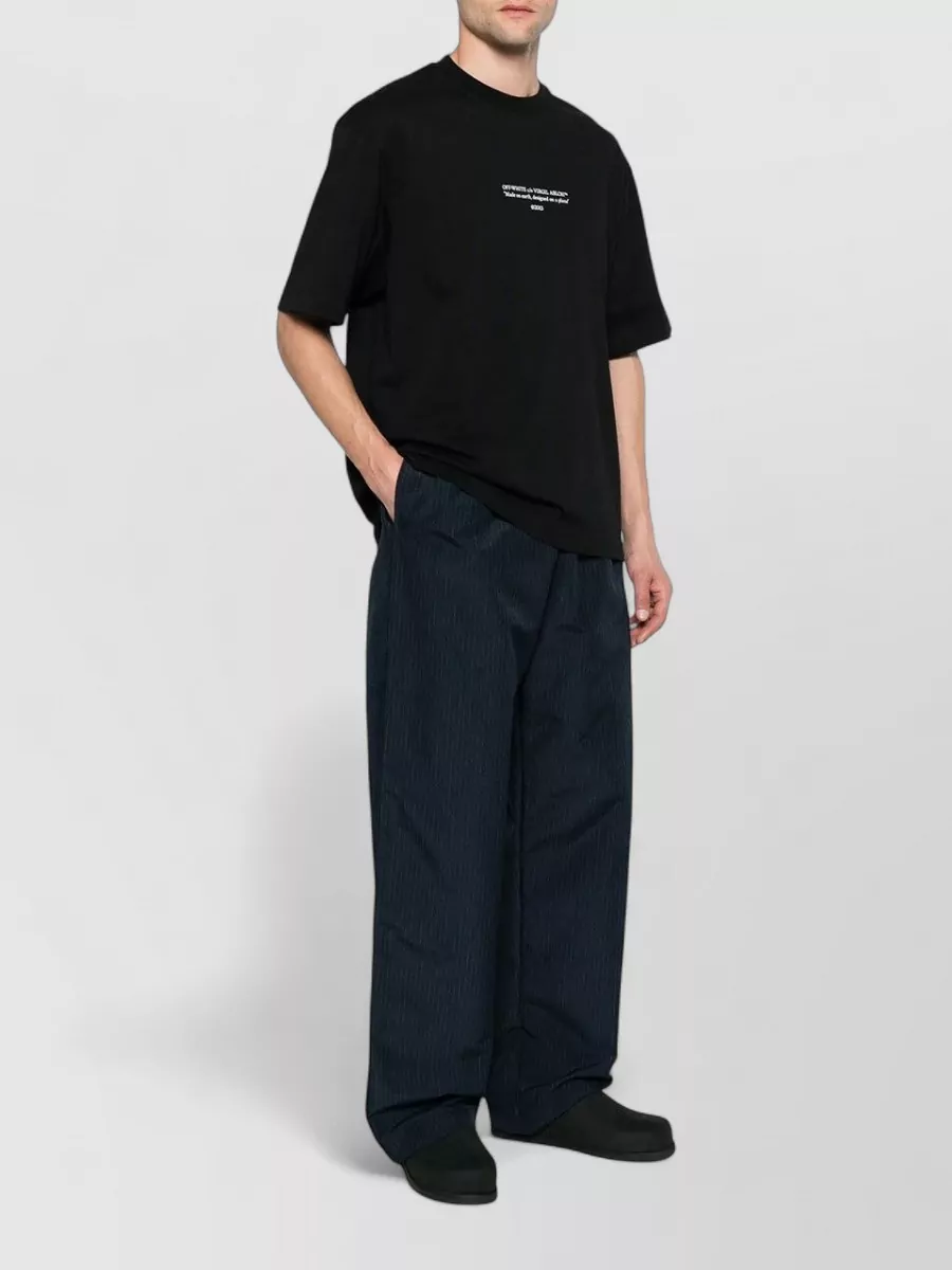 Off-White Cotton T-Shirt