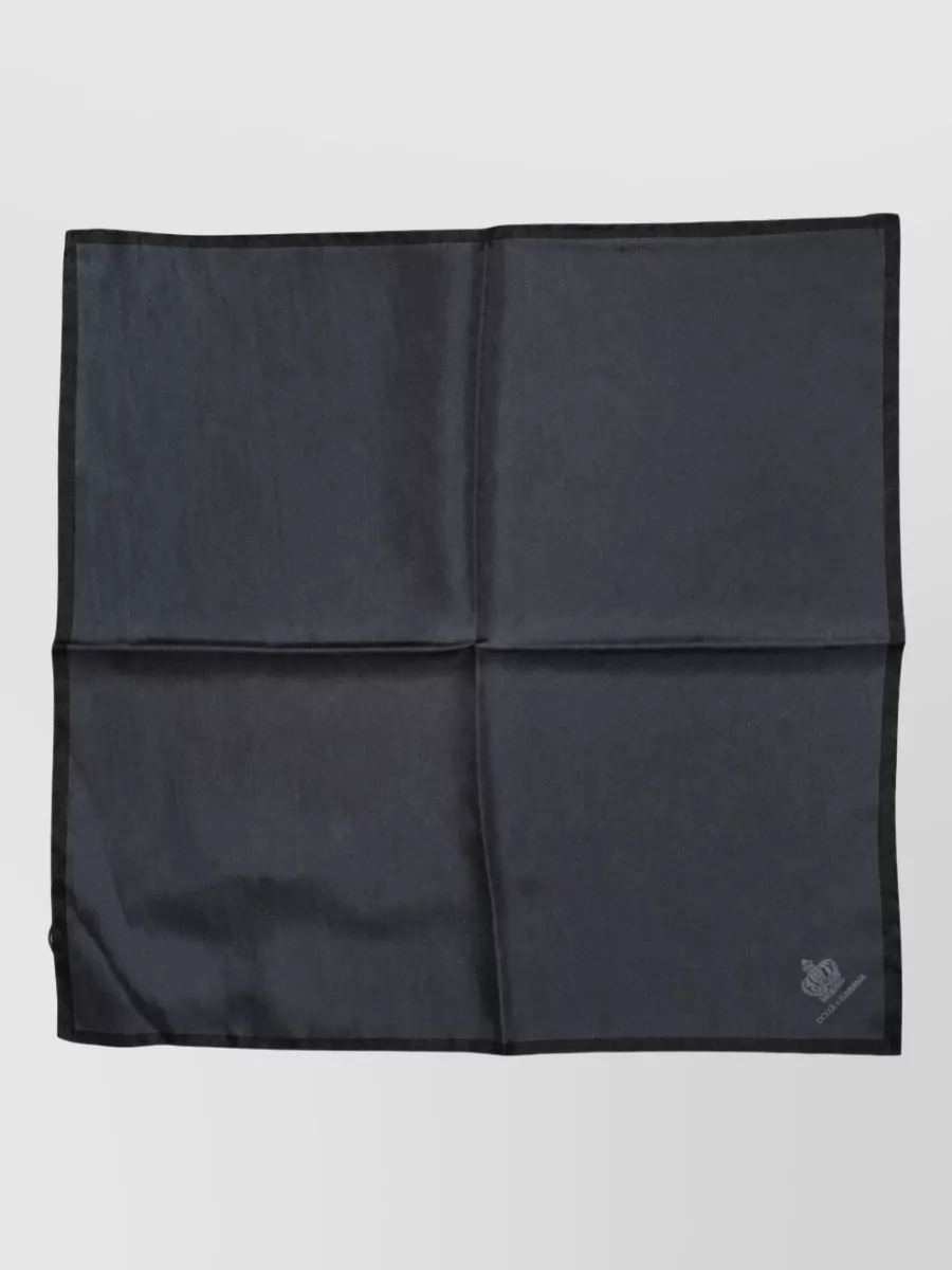 Dolce&Gabbana silk square foulard scarf