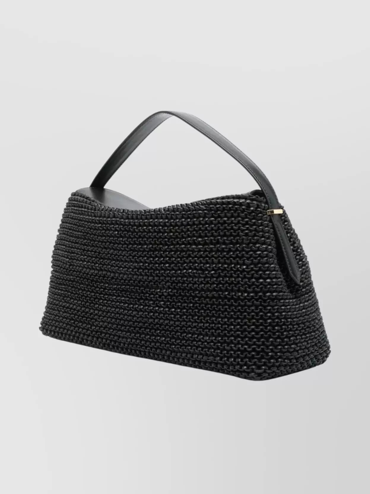 Totême Woven Leather Handheld Shoulder Bag