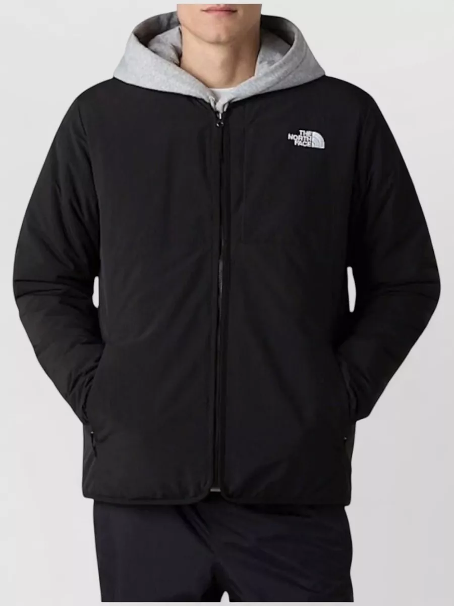 The North Face nylon puffer coat