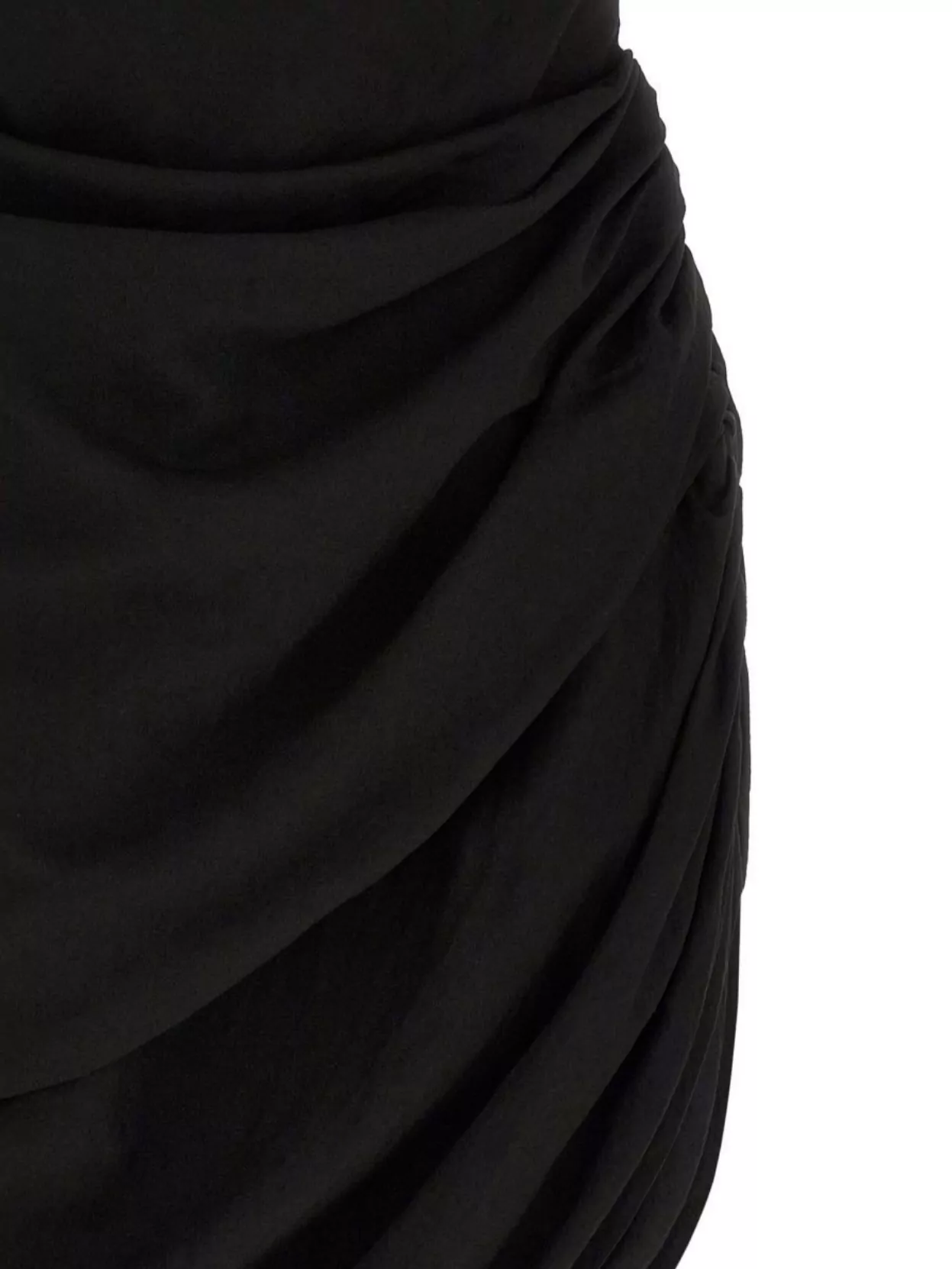 Shop Jacquemus 'the Saudade' Draped Hem Dress