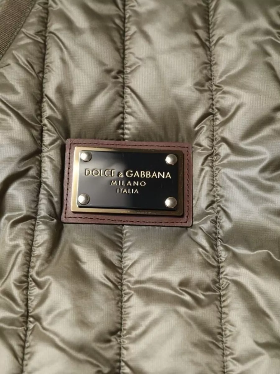 Dolce&Gabbana Quilted Sleeveless V-Neck Padded Vest