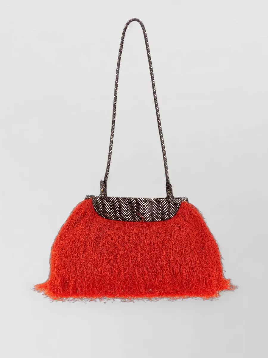 Dries Van Noten Fringed Shoulder Bag