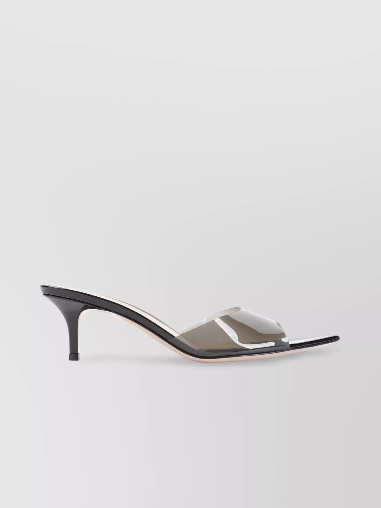 Gianvito Rossi 55 Mules With Covered Stiletto Heel