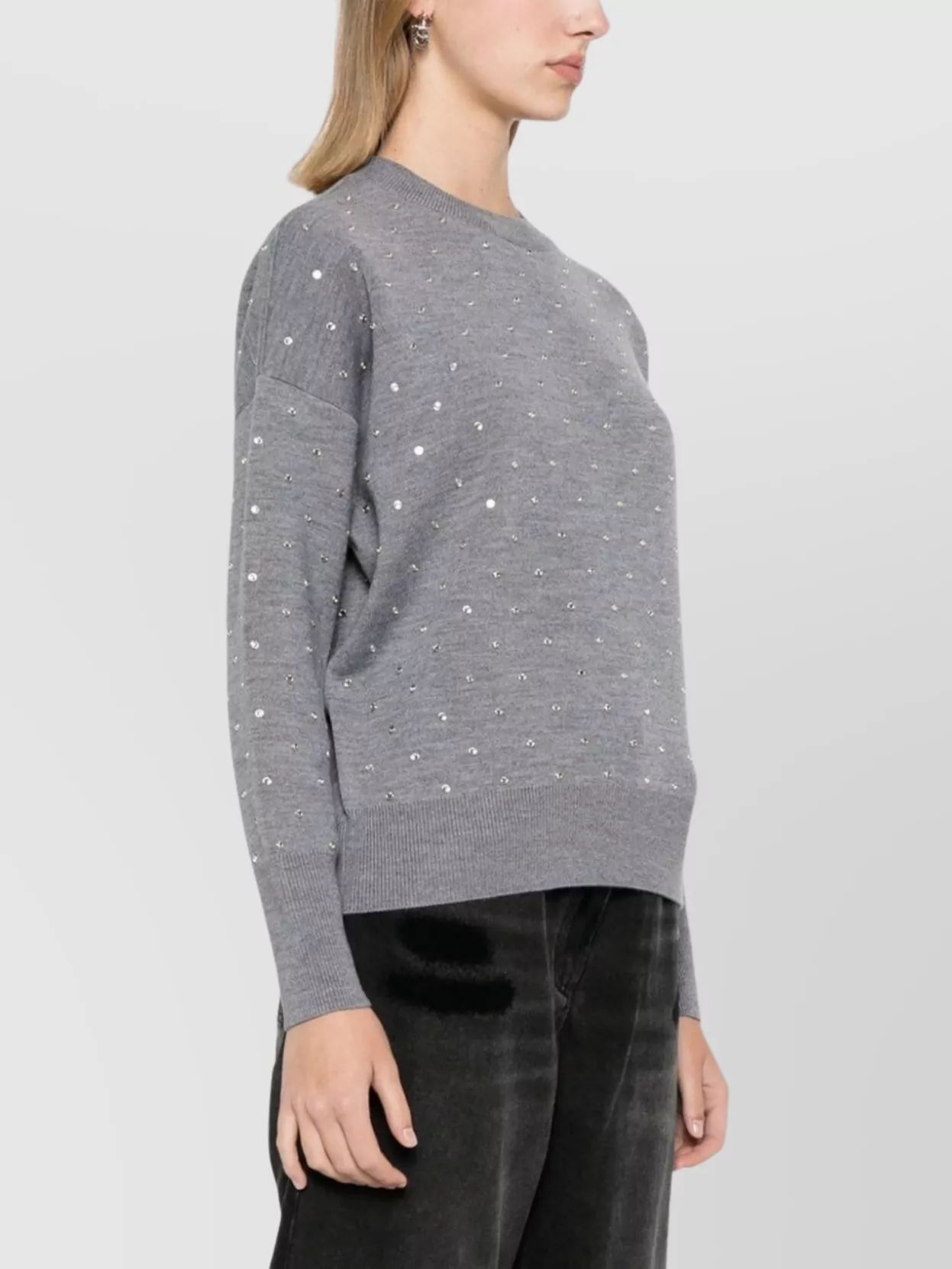 Paco Rabanne Merino Wool Crew-Neck Jumper