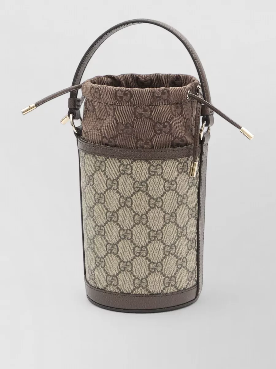 Gucci Ophidia Coated Canvas Bucket Bag