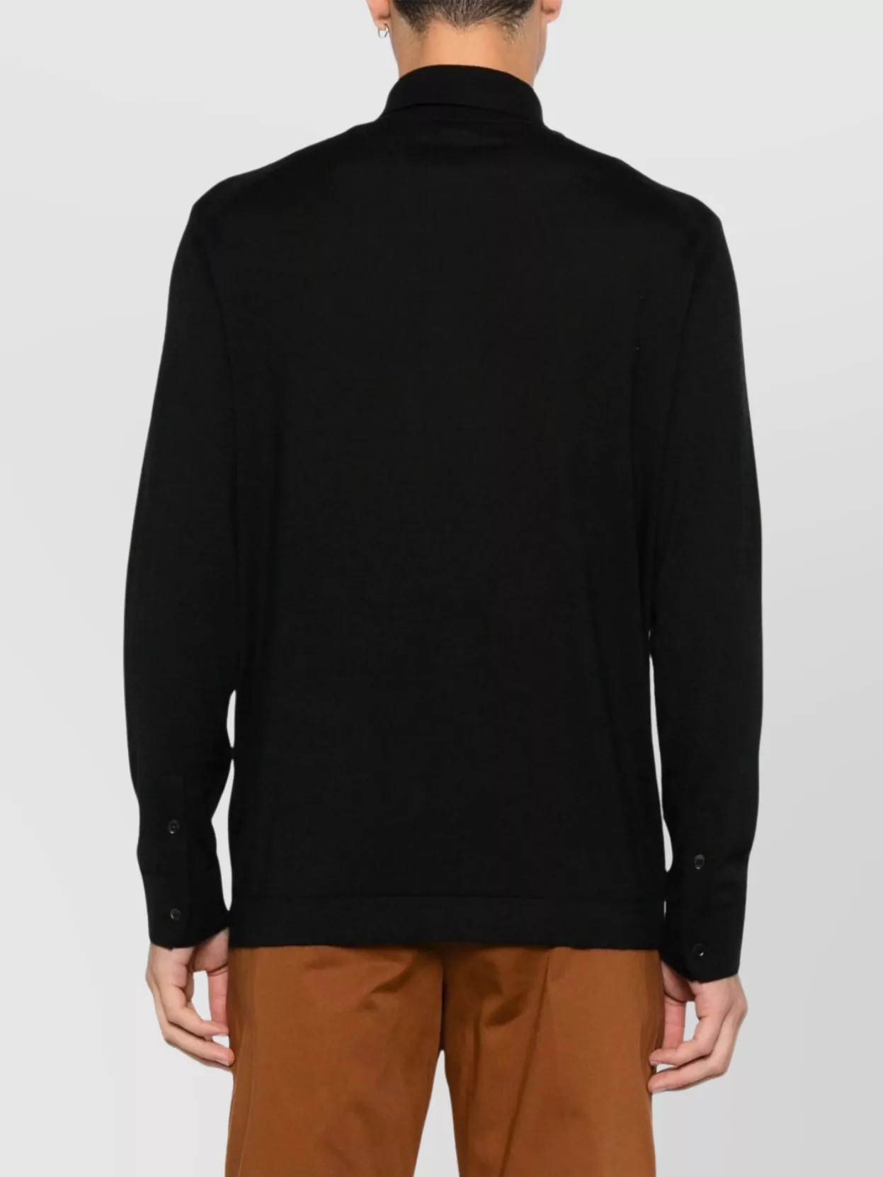 Zegna Luxurious Cashmere Long Sleeve Knitwear