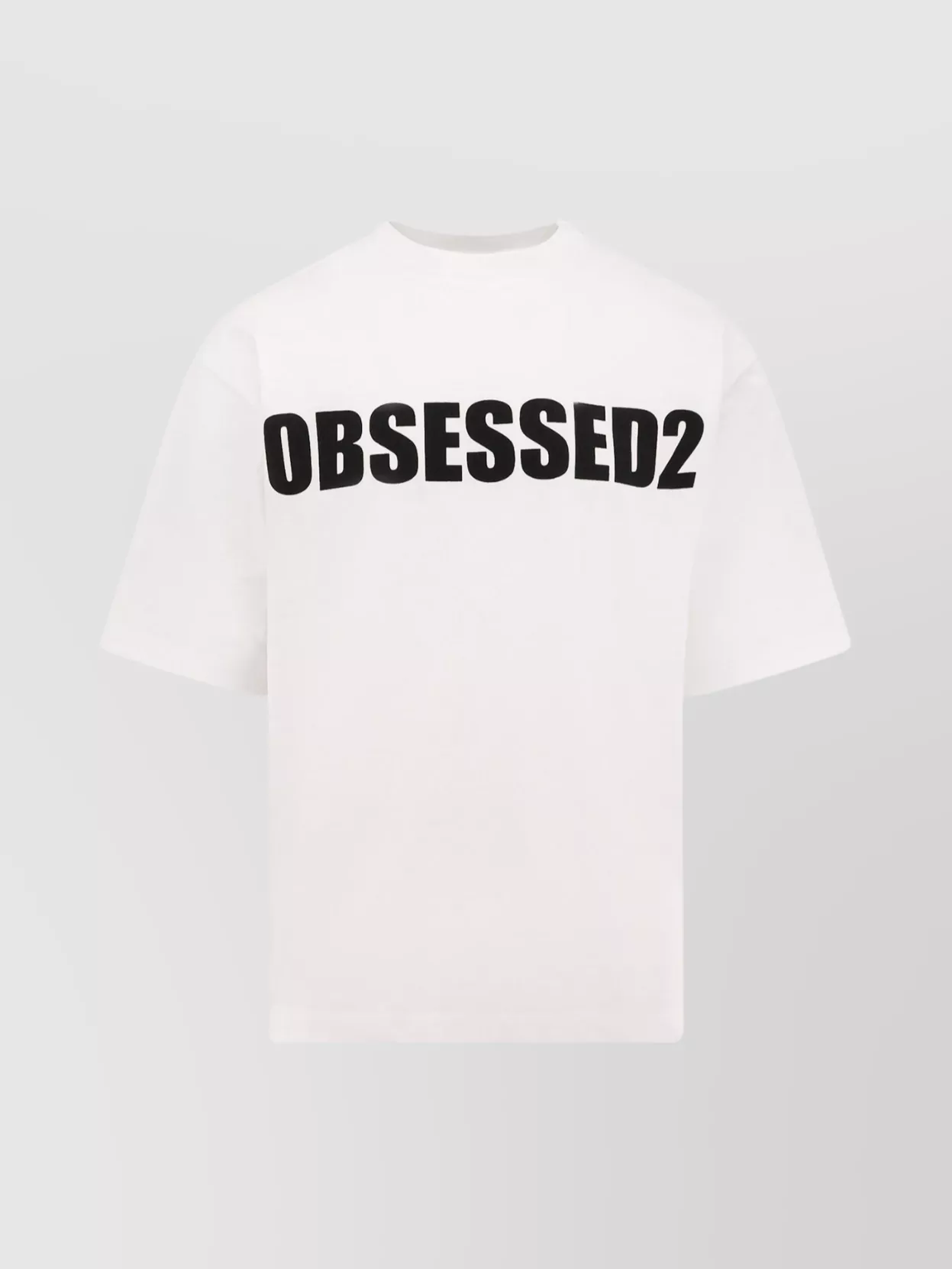 Dsquared2 Loose Fit Crew-neck T-shirt With Print In White