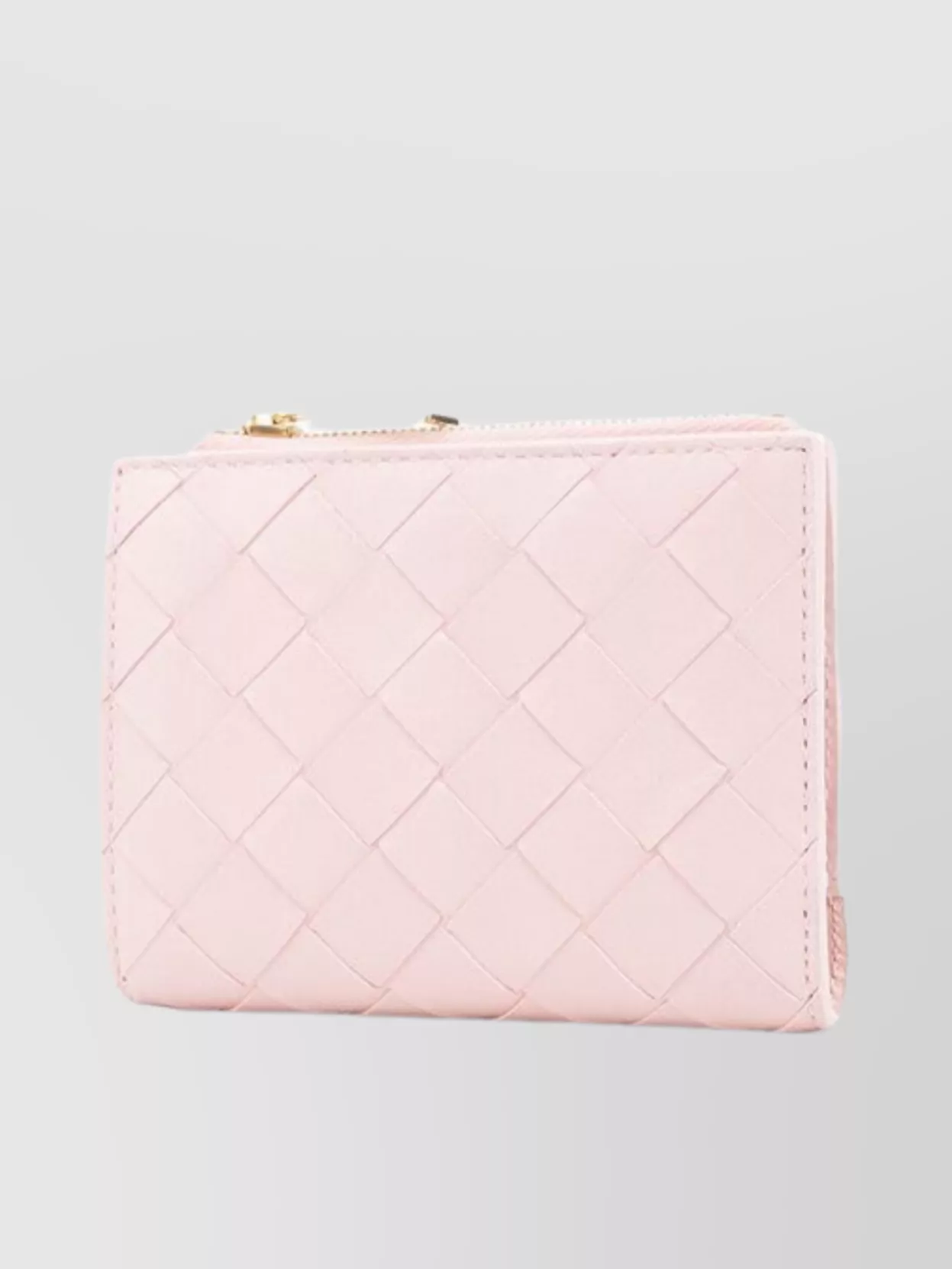 Bottega Veneta Woven Leather Wallet Card Slots