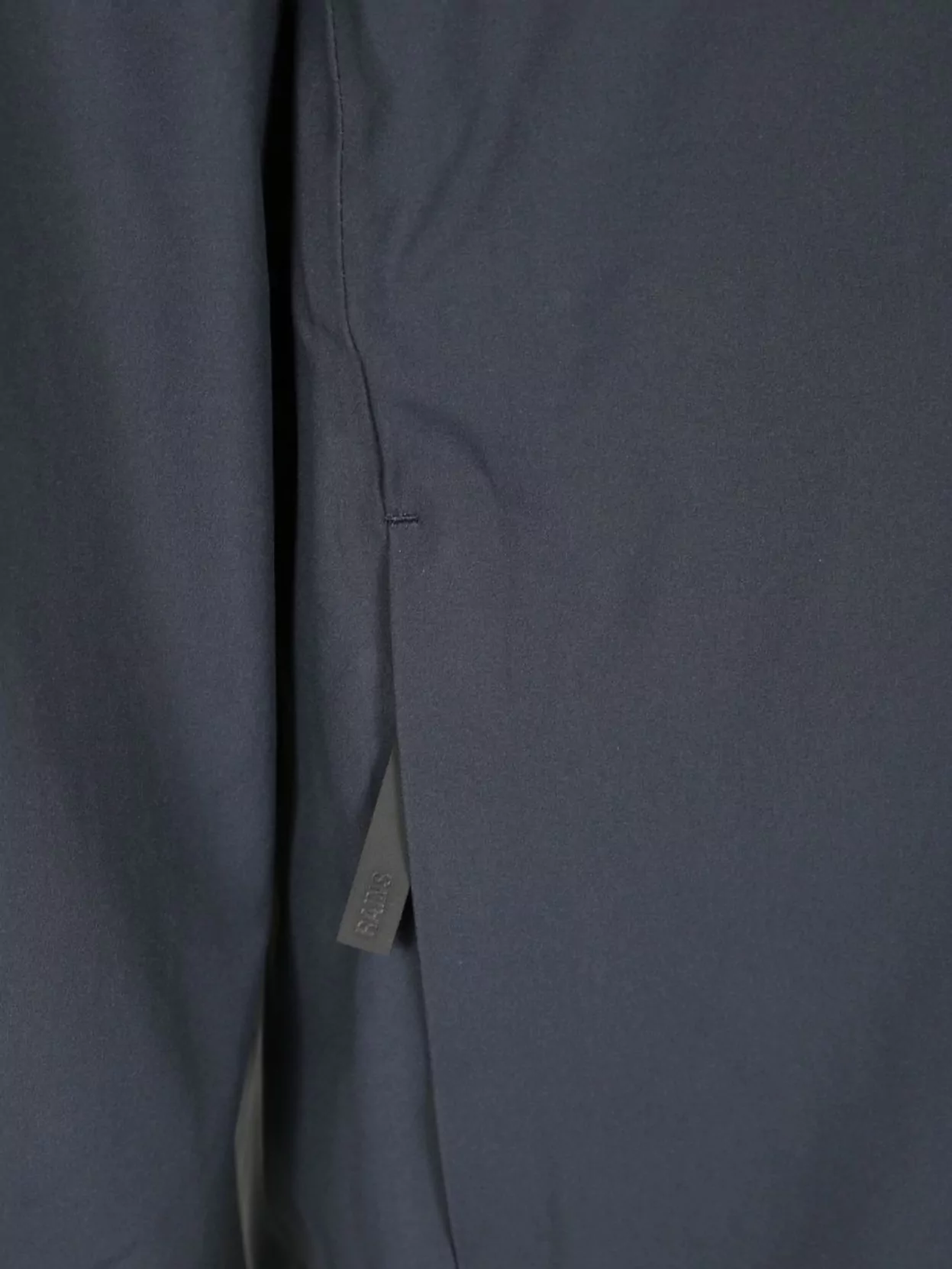 Rains Waterproof Hooded Jacket With Pockets And Elastic Cuffs In Blue