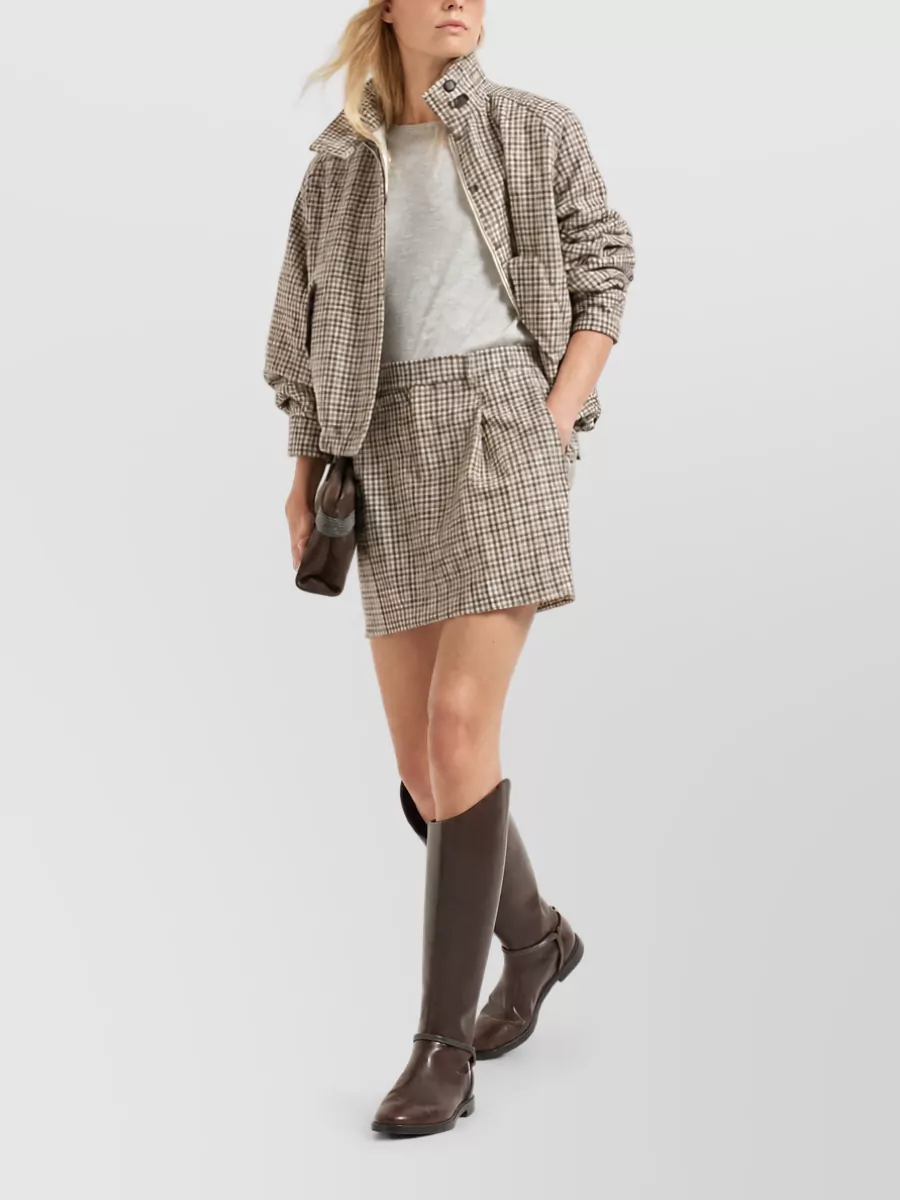 Brunello Cucinelli Cashmere Silk Fine-Knit Pullover