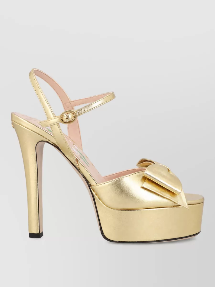 Valentino Garavani Leather Platform Sandals