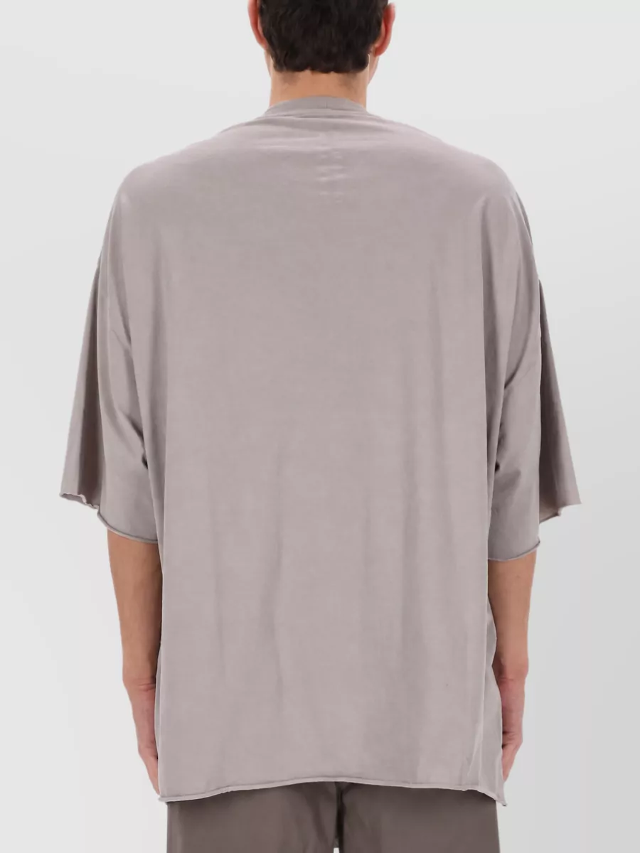 Rick Owens Tommy T Crew Neck Short Sleeve Shirt