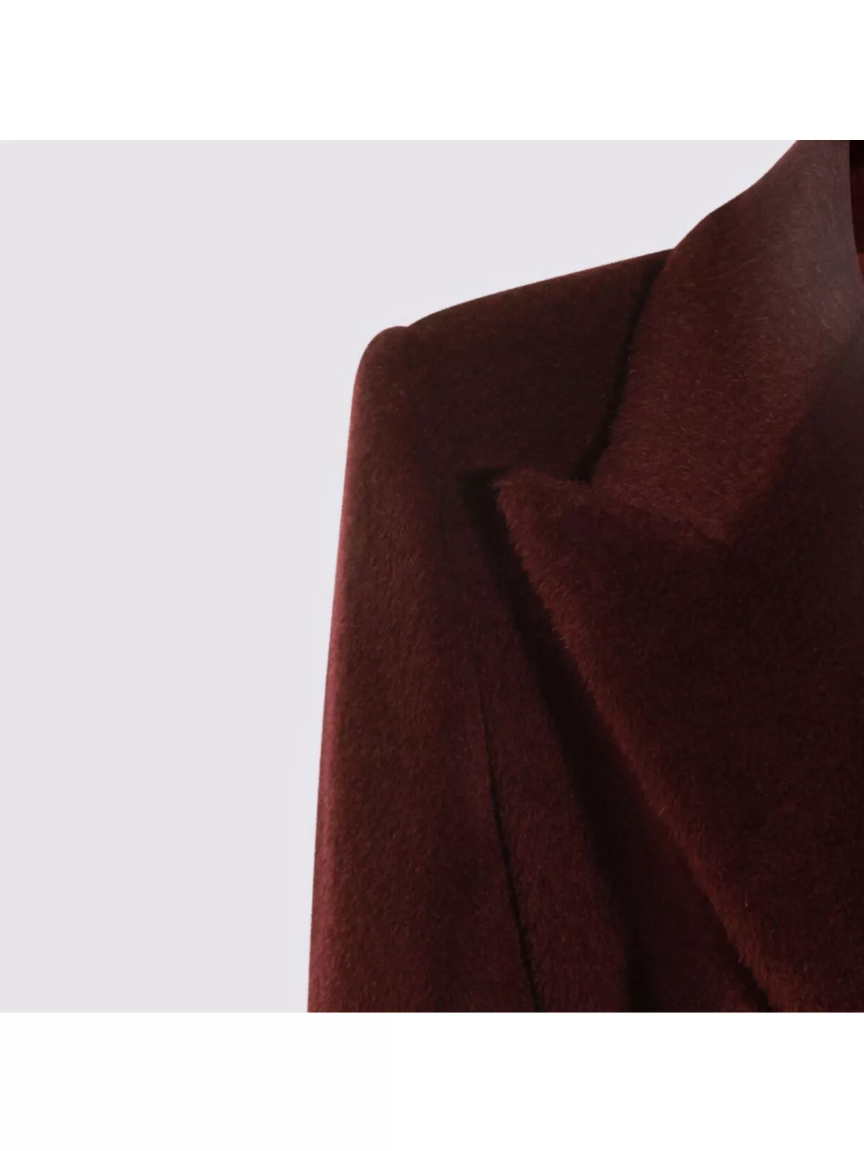 Tagliatore Long Coat With Belt And Gold Buttons