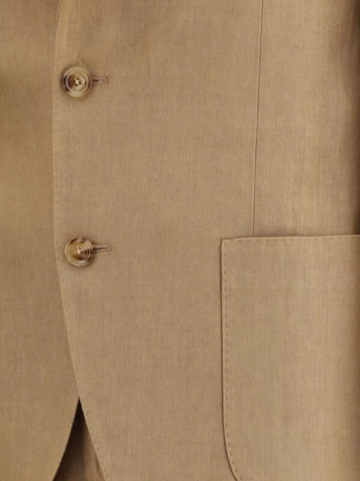 Lardini Peaked Lapels Linen Suit