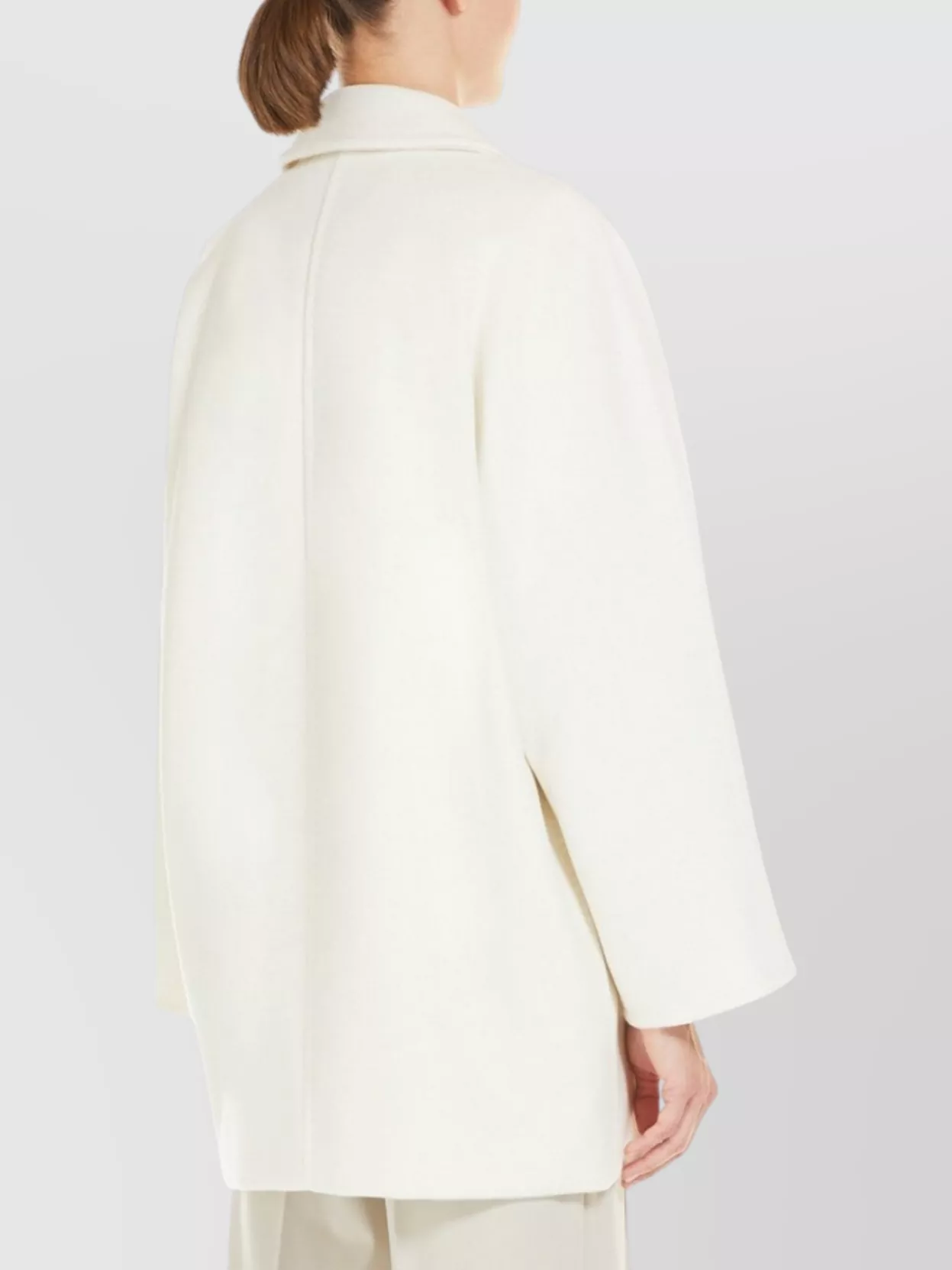 Max Mara Oversized Wool Cashmere Beaver Coat