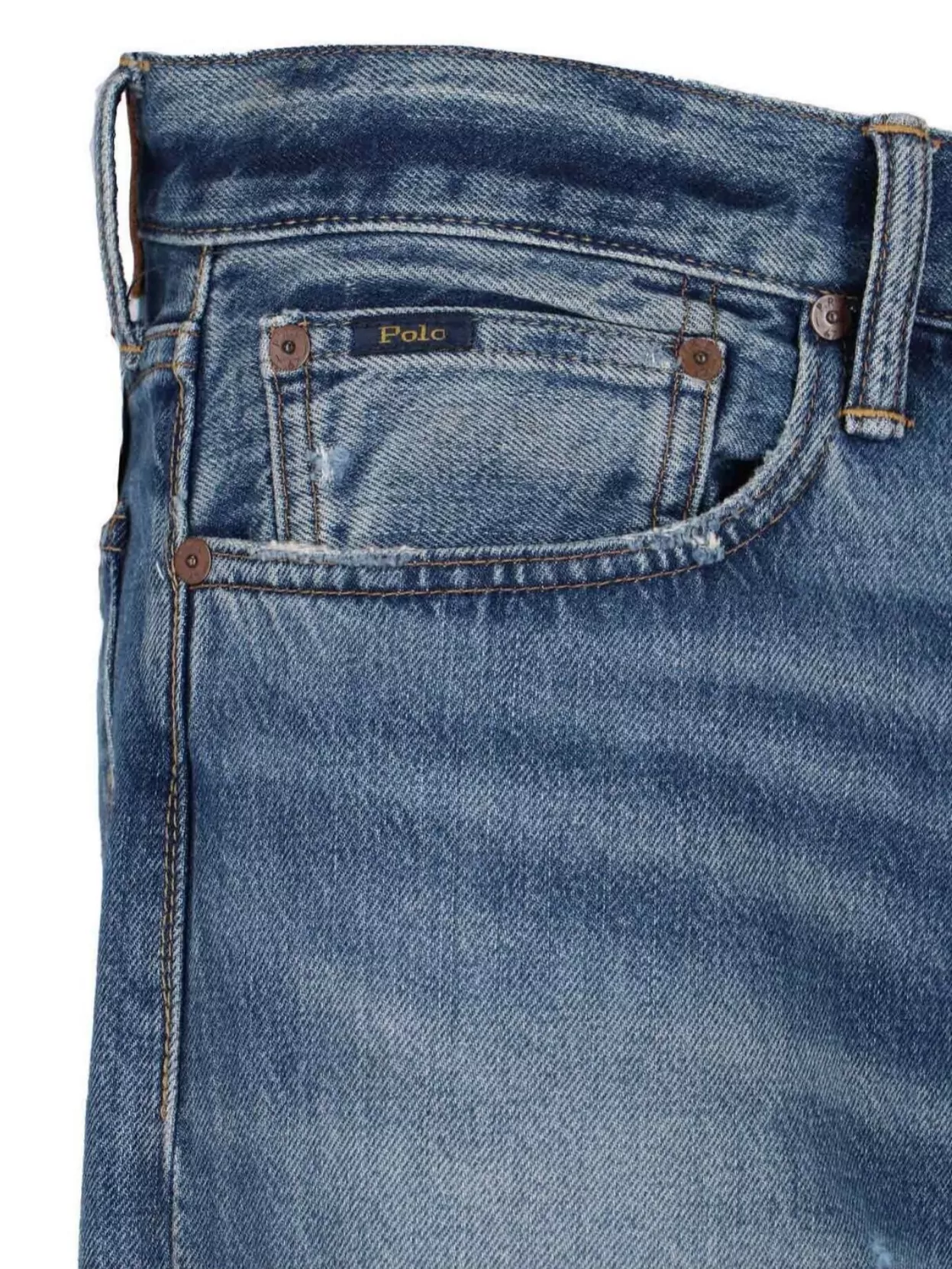 Polo Ralph Lauren Straight Leg Trousers Rivets