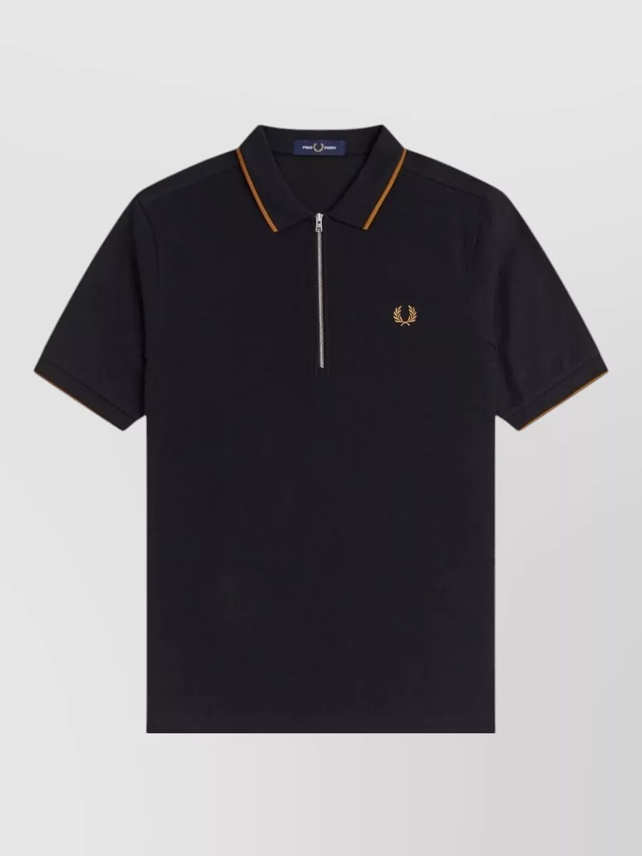 Fred Perry cotton logo polo shirt