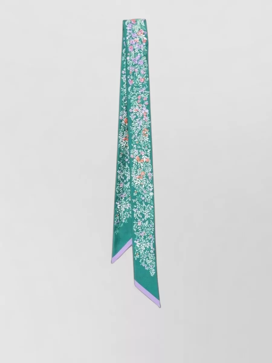 Gucci Silk Floral-Print Foulard