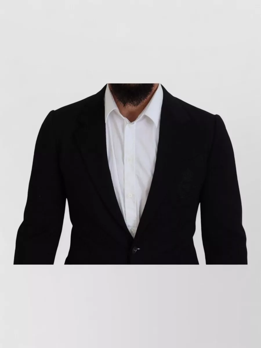 Dolce&Gabbana Wool Slim-Fit Blazer