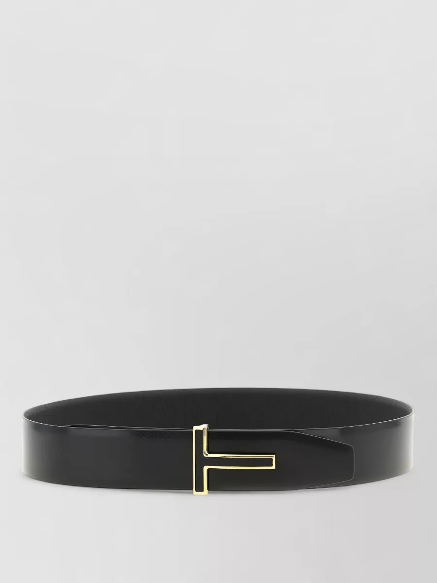 Tom Ford Calfskin Leather Reversible Belt