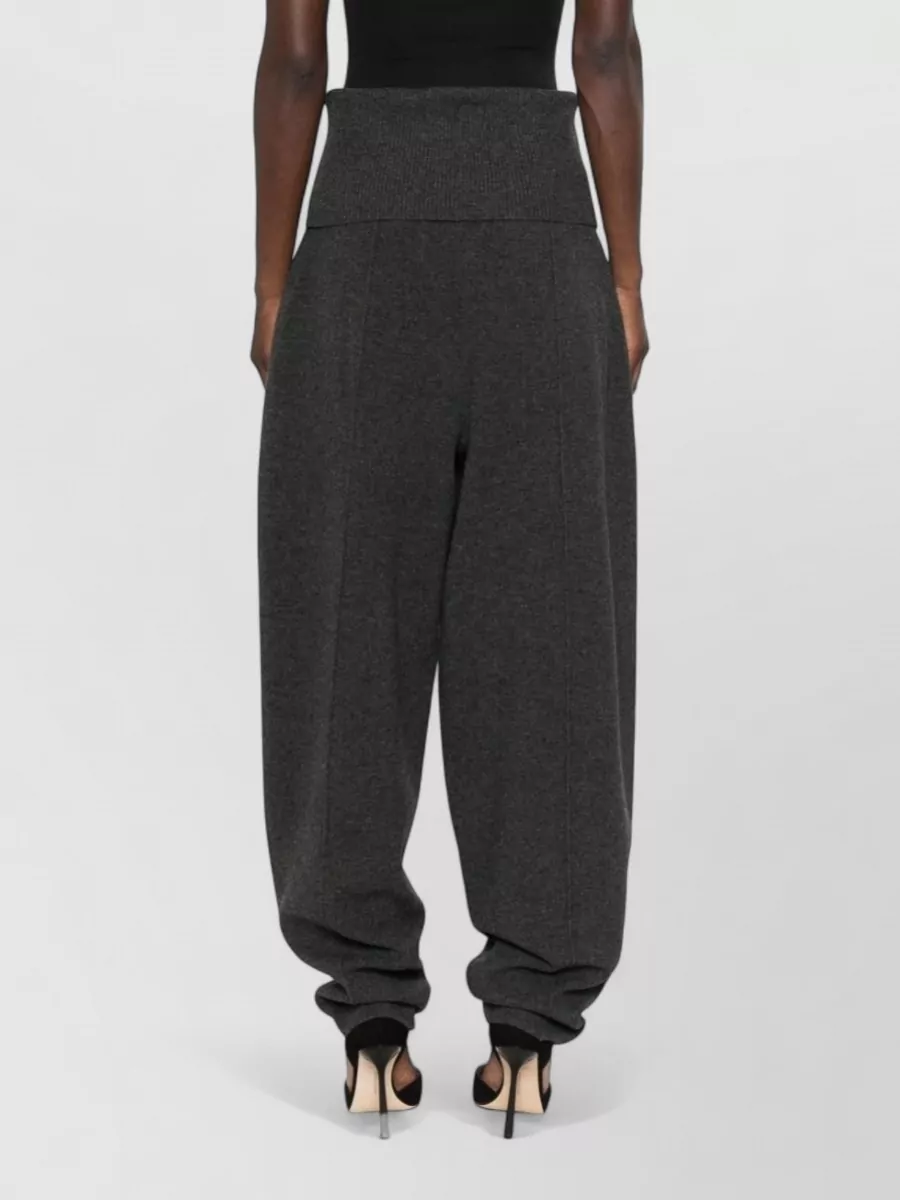 Zimmermann Merino Wool Ribbed Loungewear Trousers