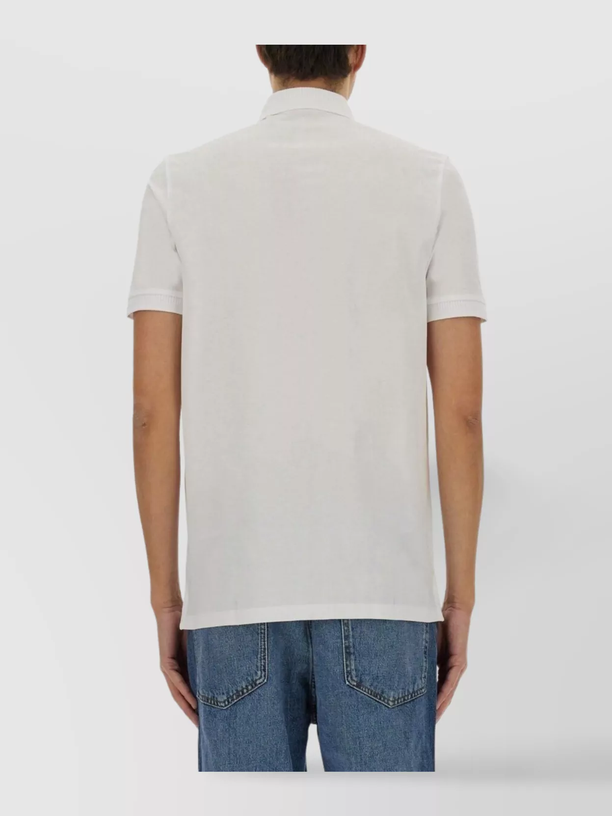 Shop Hugo Boss "dereso" Polo Shirt With Polo Collar