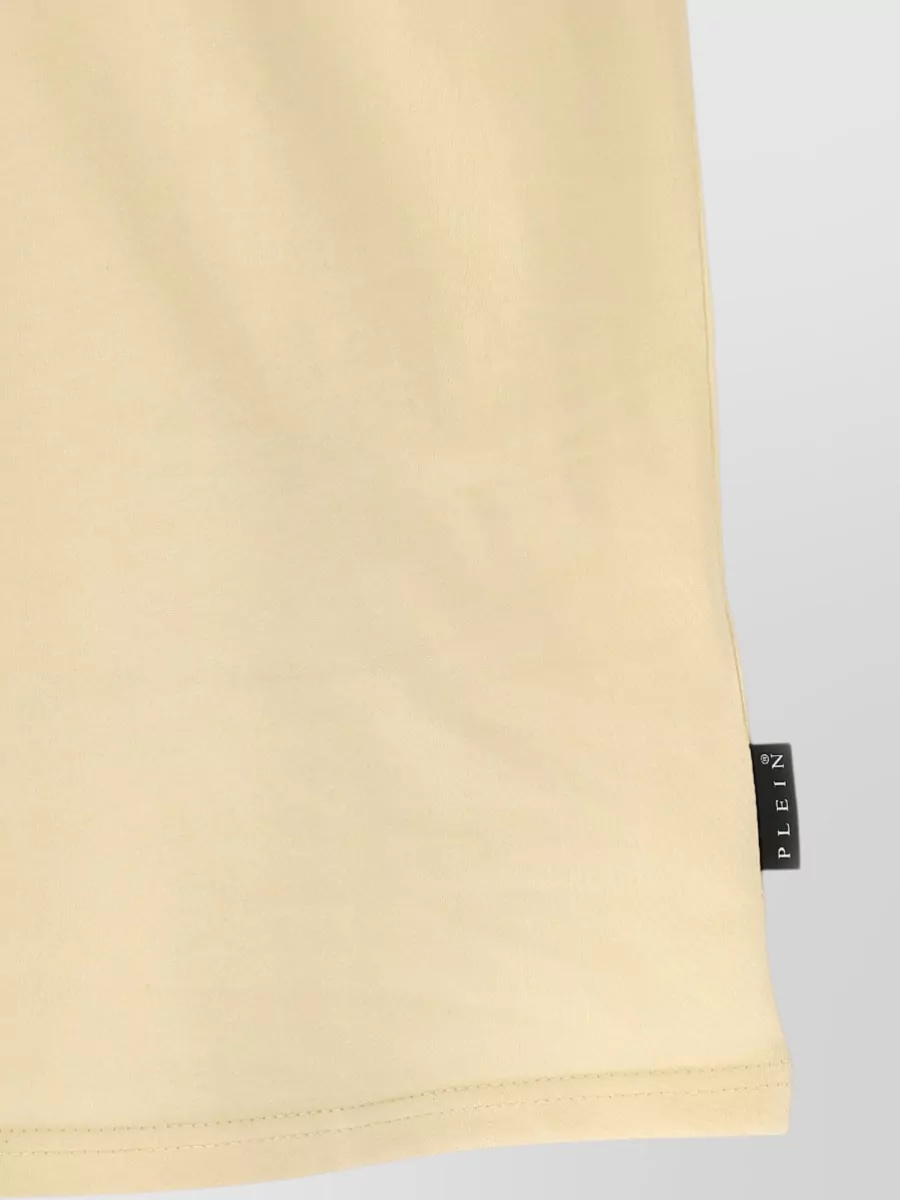 Philipp Plein Monogram Logo Crew Neck Short Sleeve T-Shirt