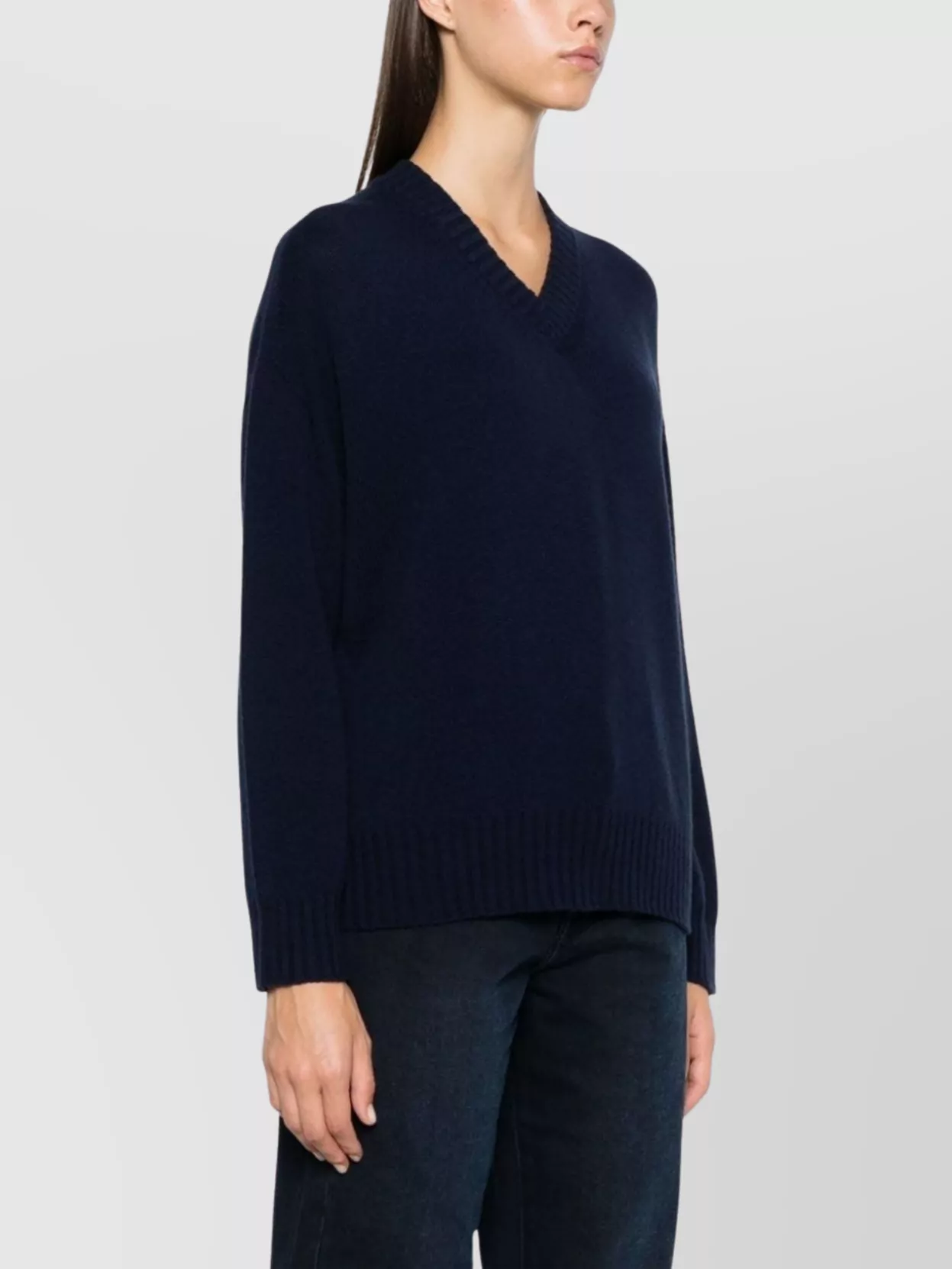 Emporio Armani Cashmere Blend V-Neck Sweater