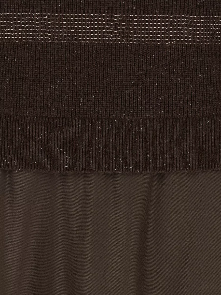 Peserico Wool Blend Knitted Dress