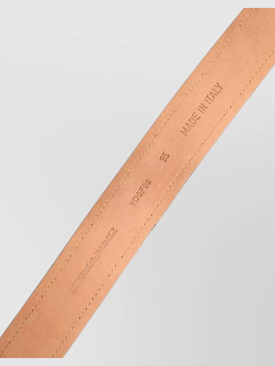 Ermanno Scervino Wool Logo Belt