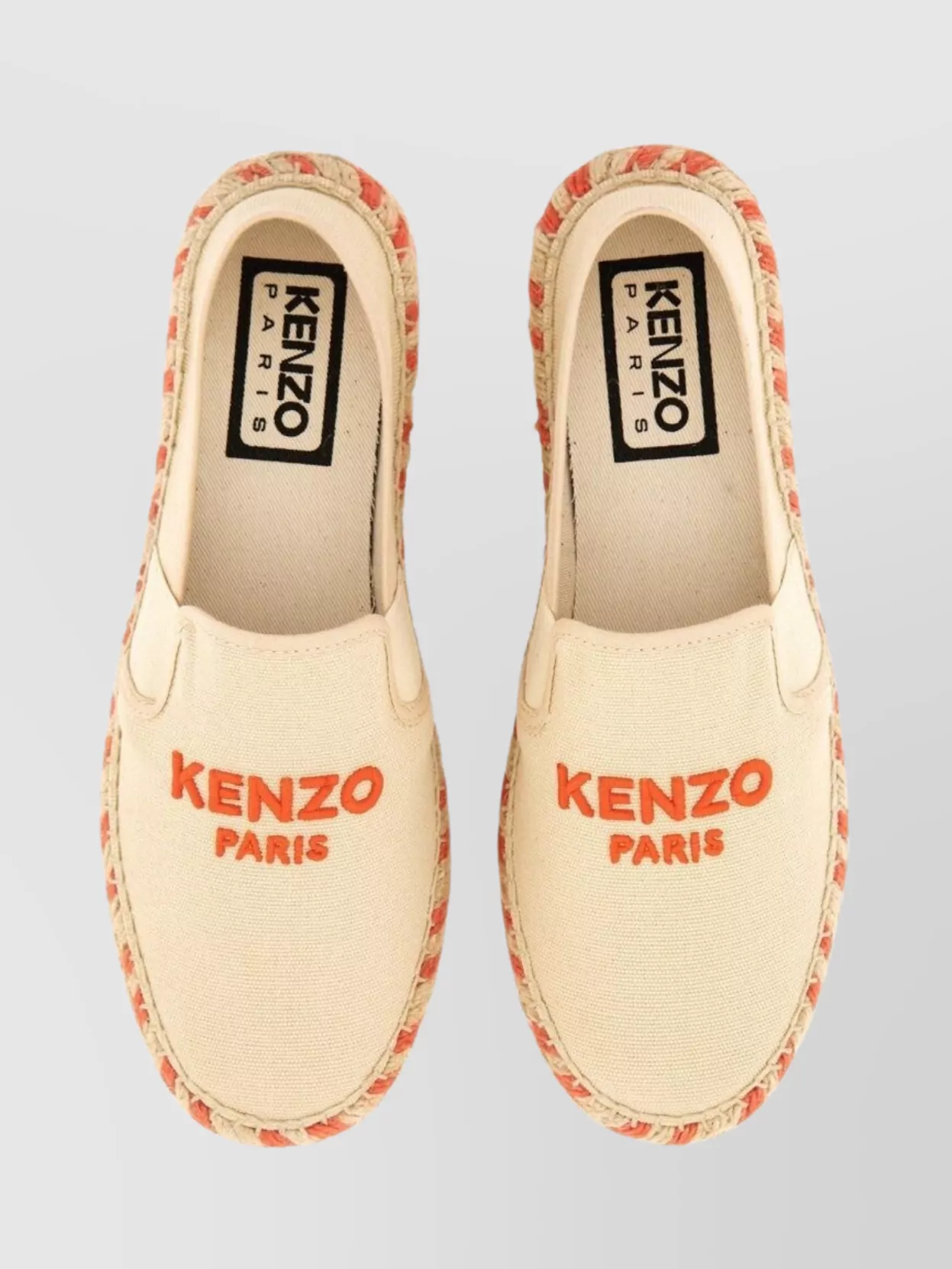 Kenzo Logo Braided Sole Espadrille