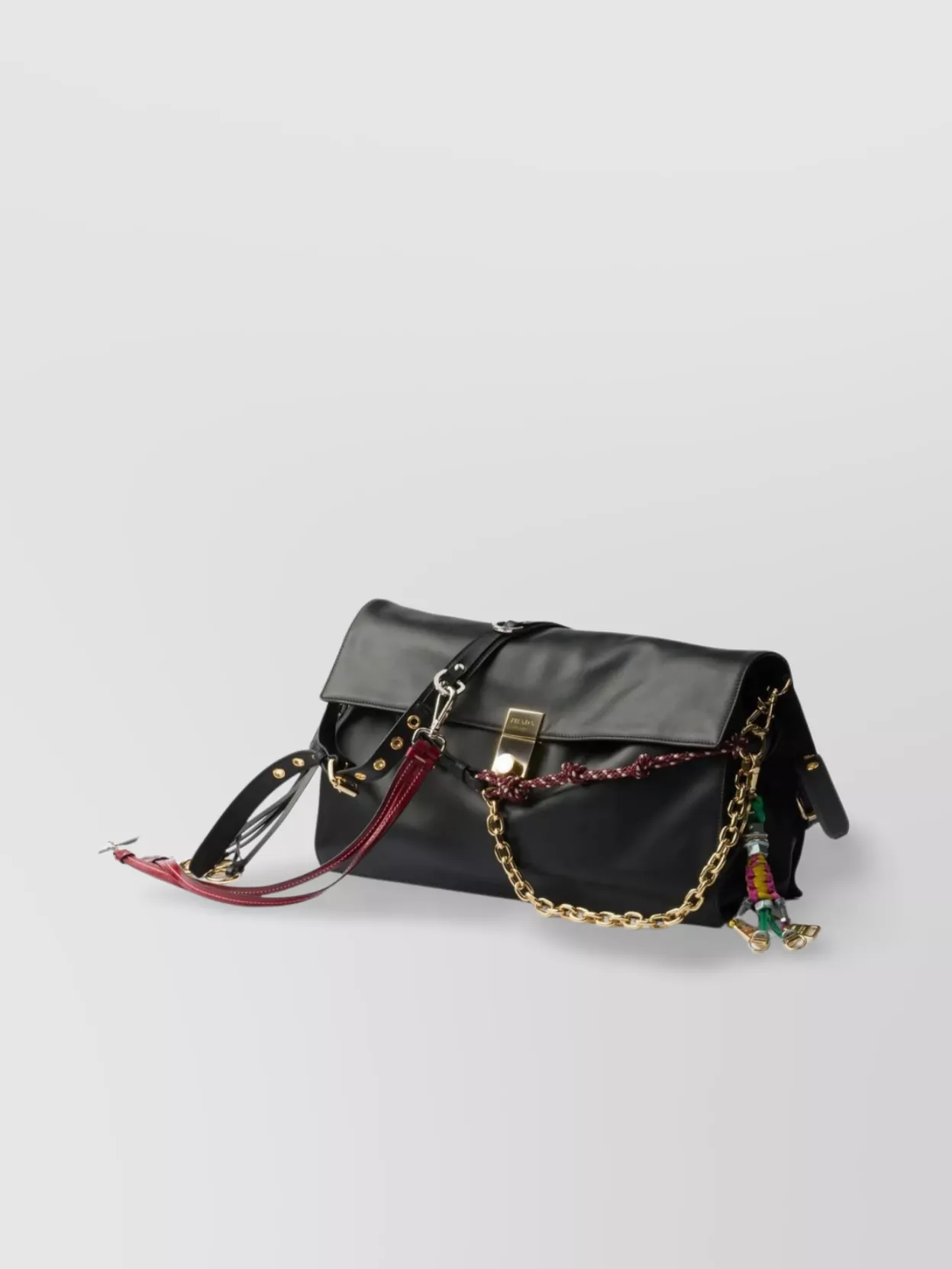 Prada Luxe Leather Cross-Body Bag