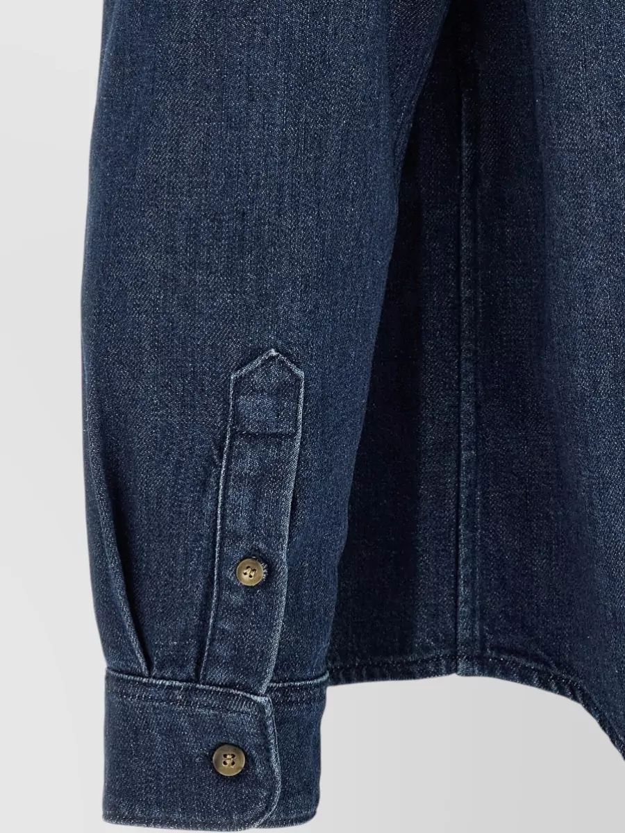A.p.c. Denim Button-Down Shirt
