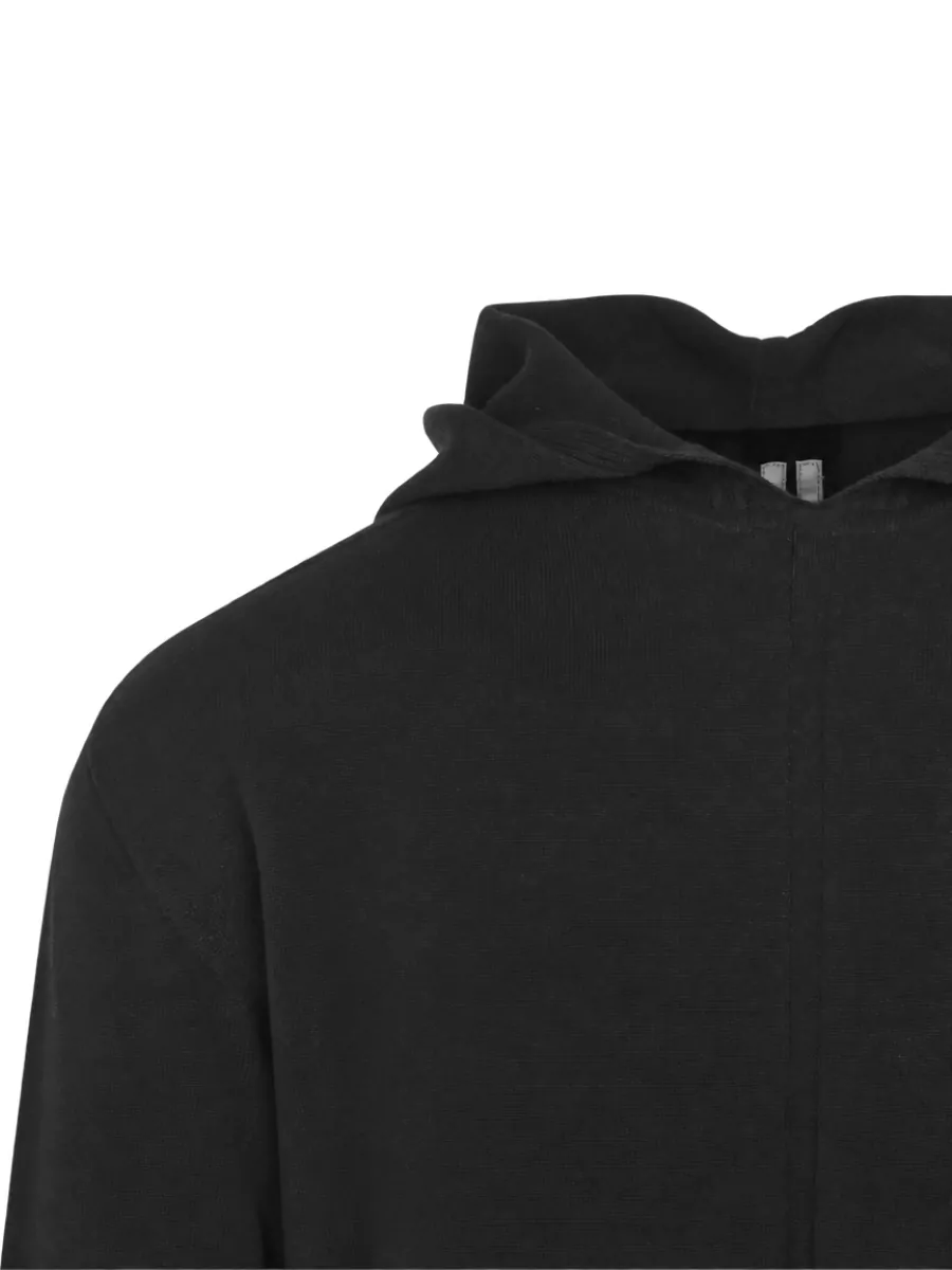 Rick Owens Wool Oversized Hoodie