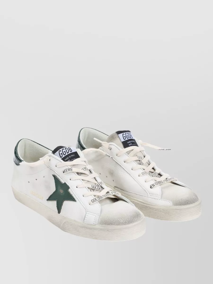 Golden Goose Star Patch Sneakers Contrast Heel Tab