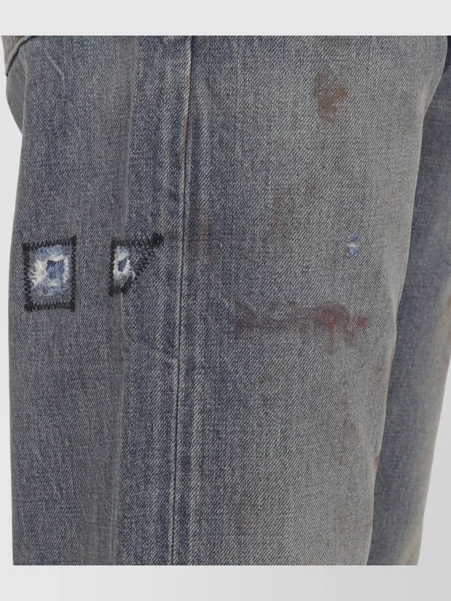 Enfants Riches Deprimes Elvis Texas Flare Denim Trousers