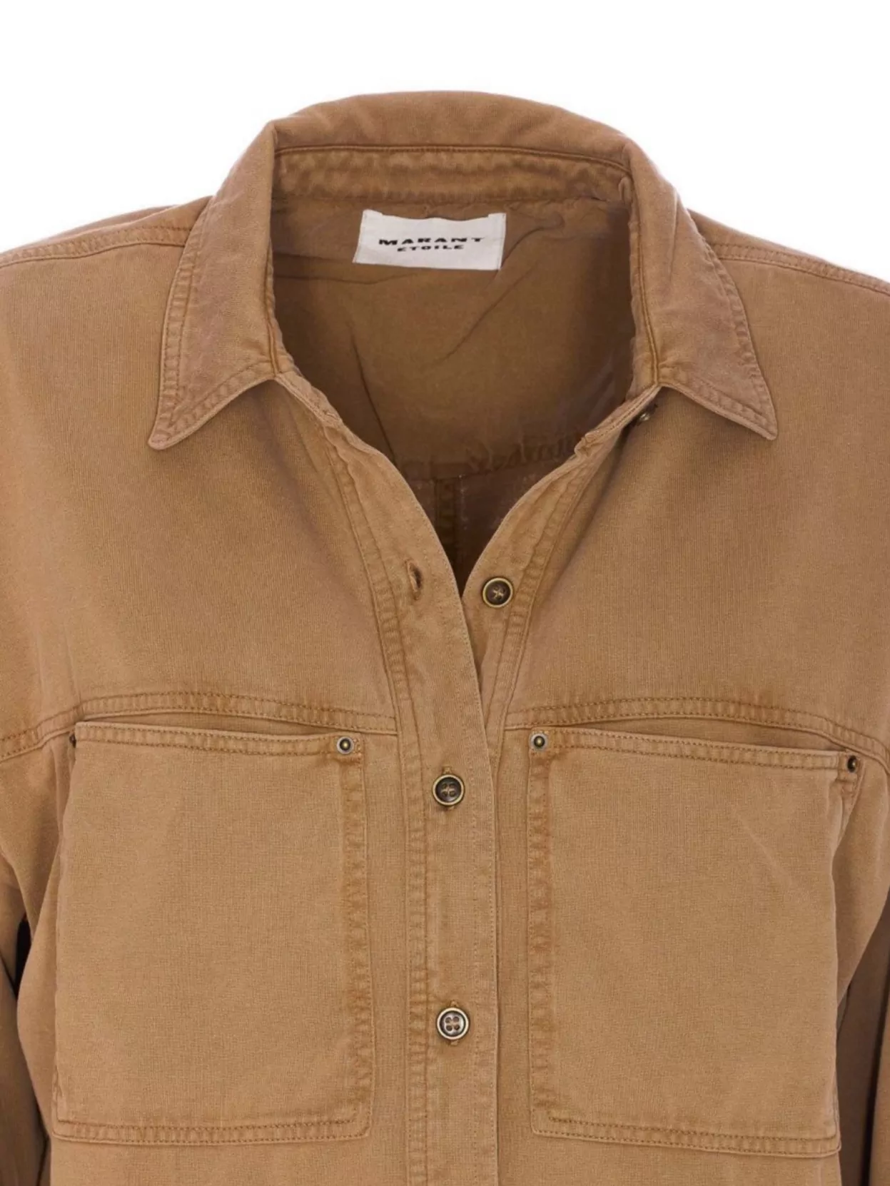 Isabel Marant Etoile Collared Neck Long Sleeves Chest Pockets