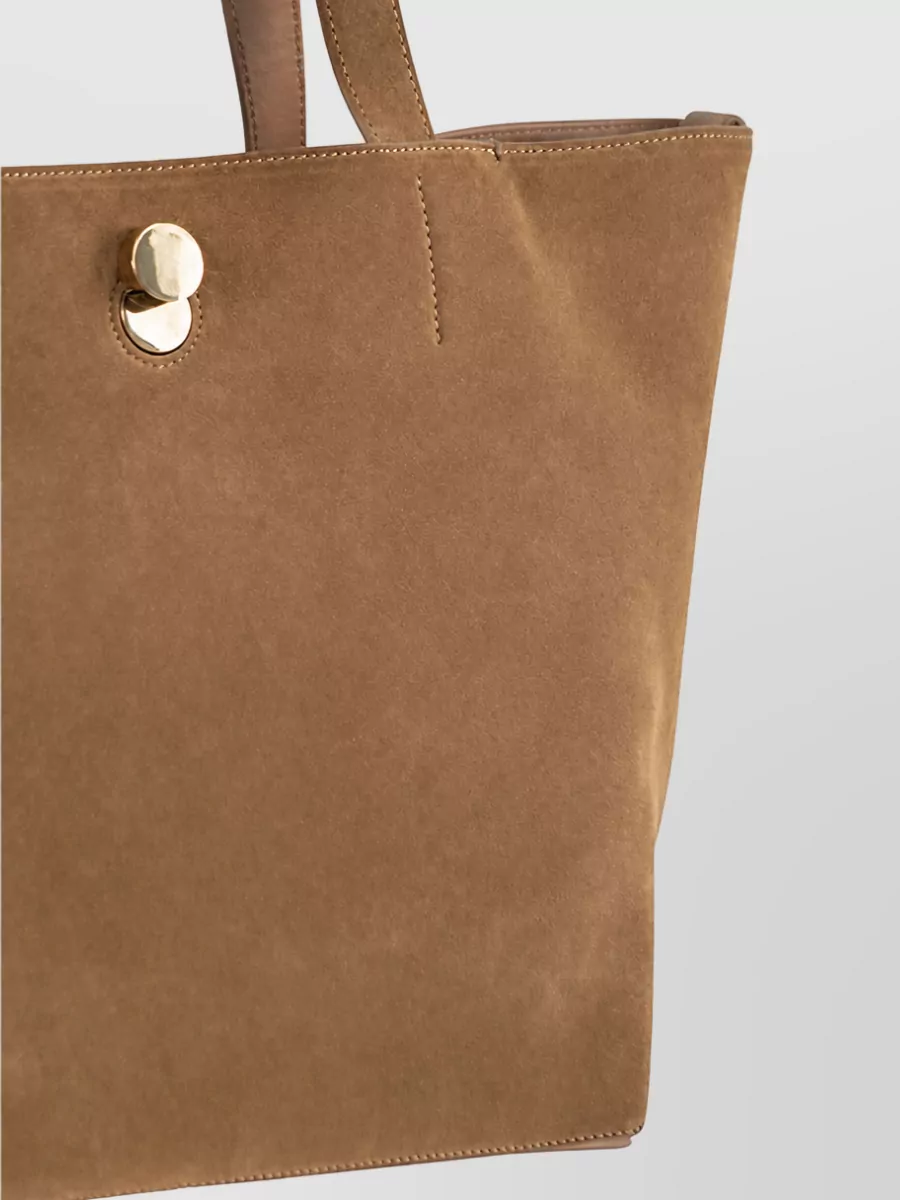 Fabiana Filippi Suede Leather Tote Bag