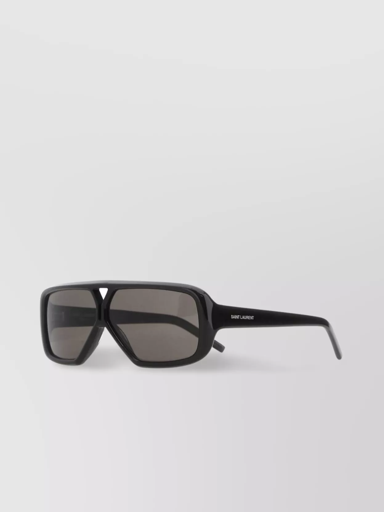 Saint Laurent Rectangular Frame Sunglasses Dark Lenses