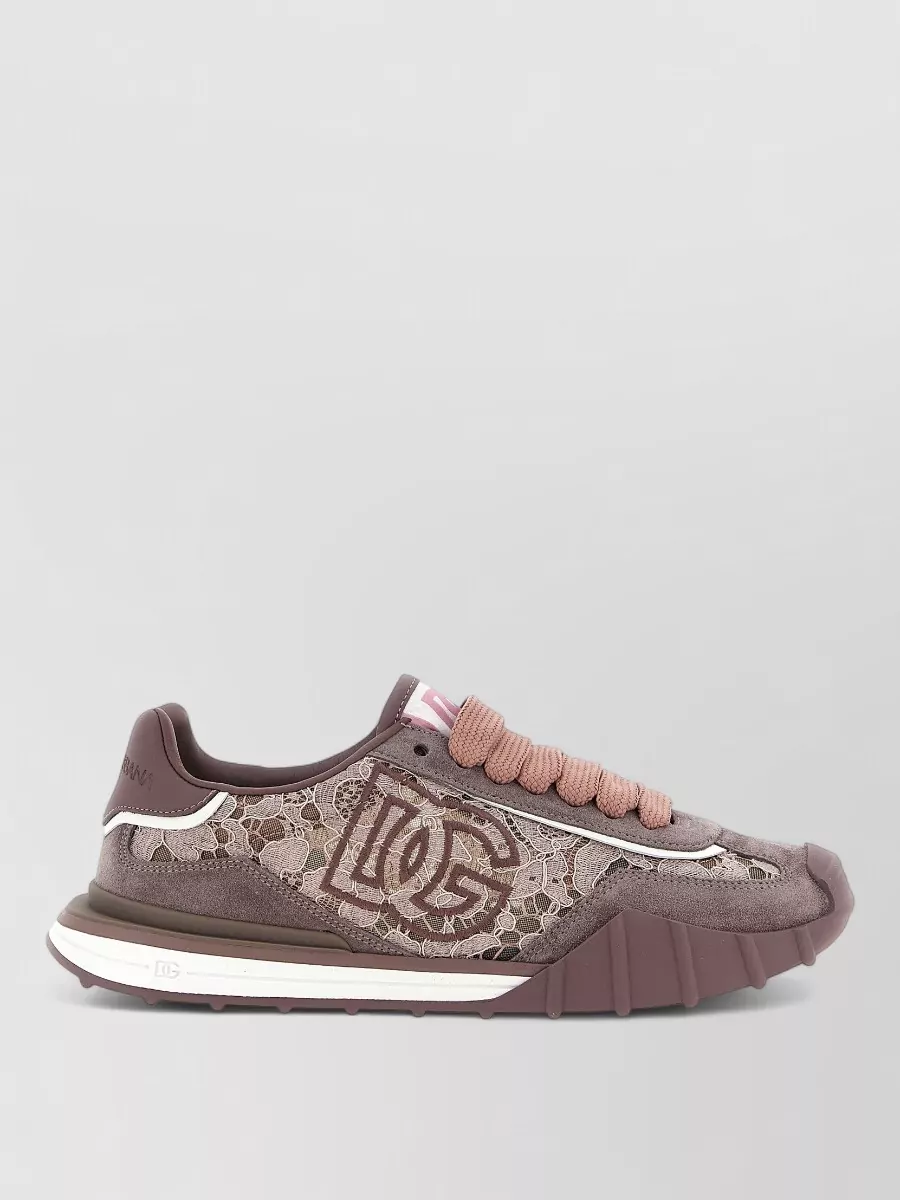 Dolce&Gabbana Leather Low-Top Sneakers