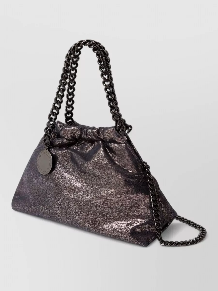 Stella Mccartney Falabella Mini Textured Shoulder Bag